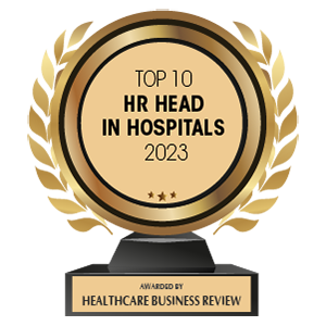 Top 10 HR Head in Hospitals - 2023