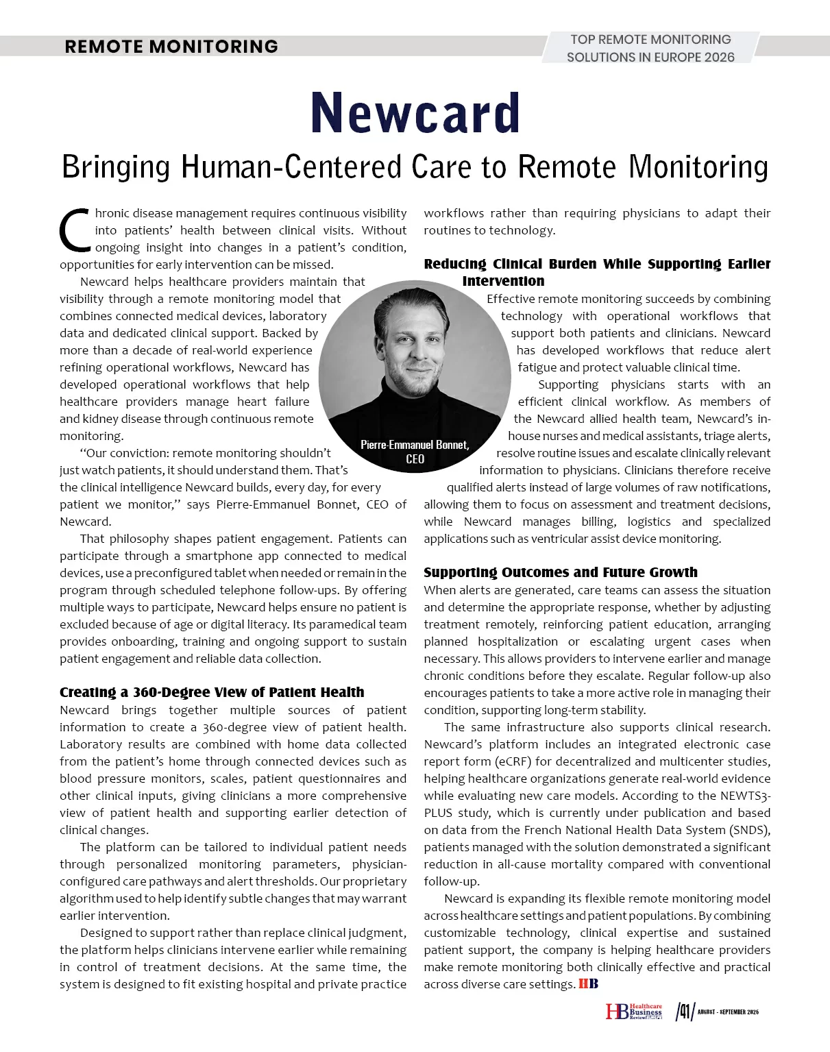 NEXUS AG [ETR: NXU] Turning Diagnostic Evidence into Clinical Action | Construction Business Review